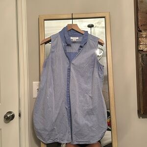 EUC Denim-Like Maternity Top